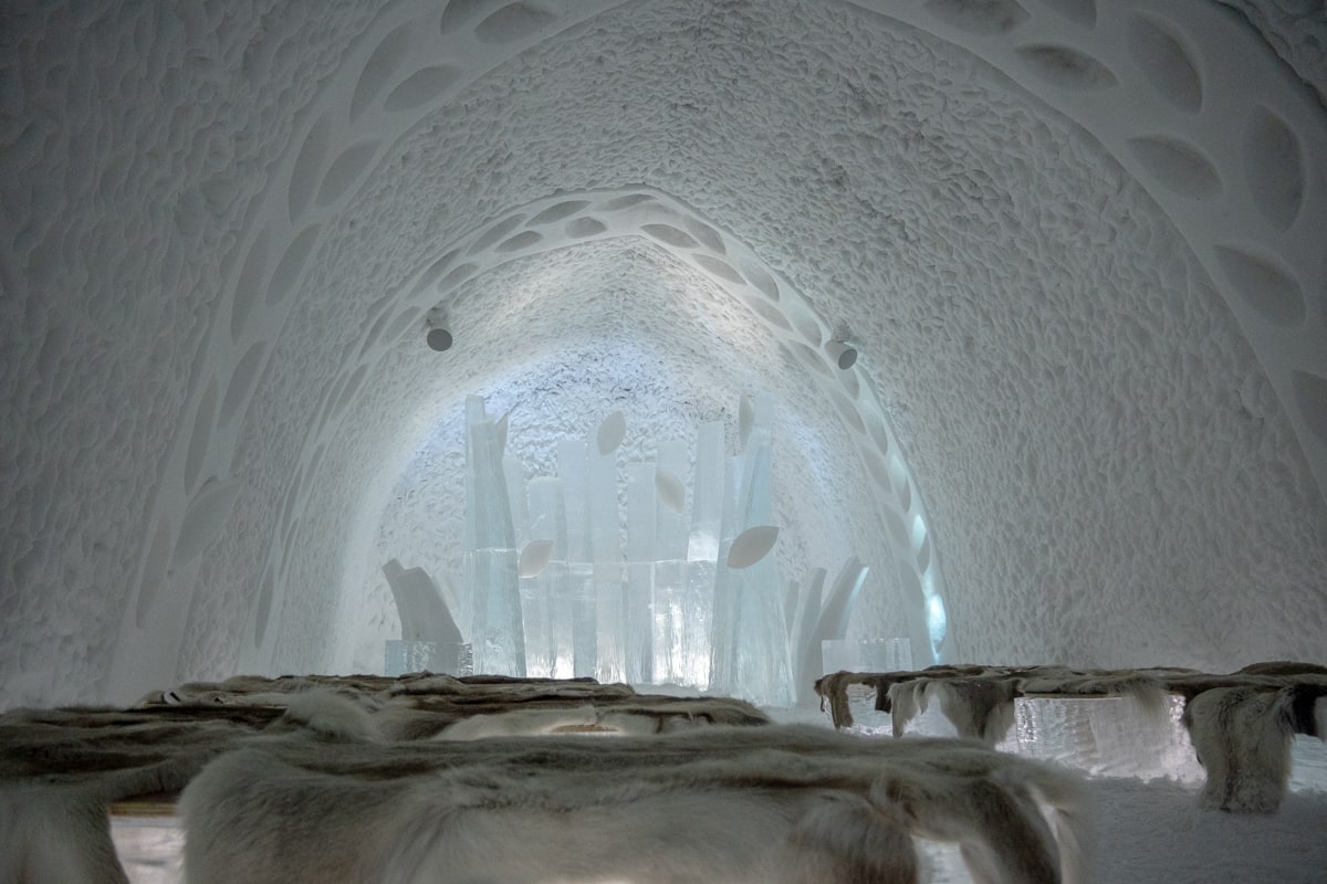 ice hotel chapelle