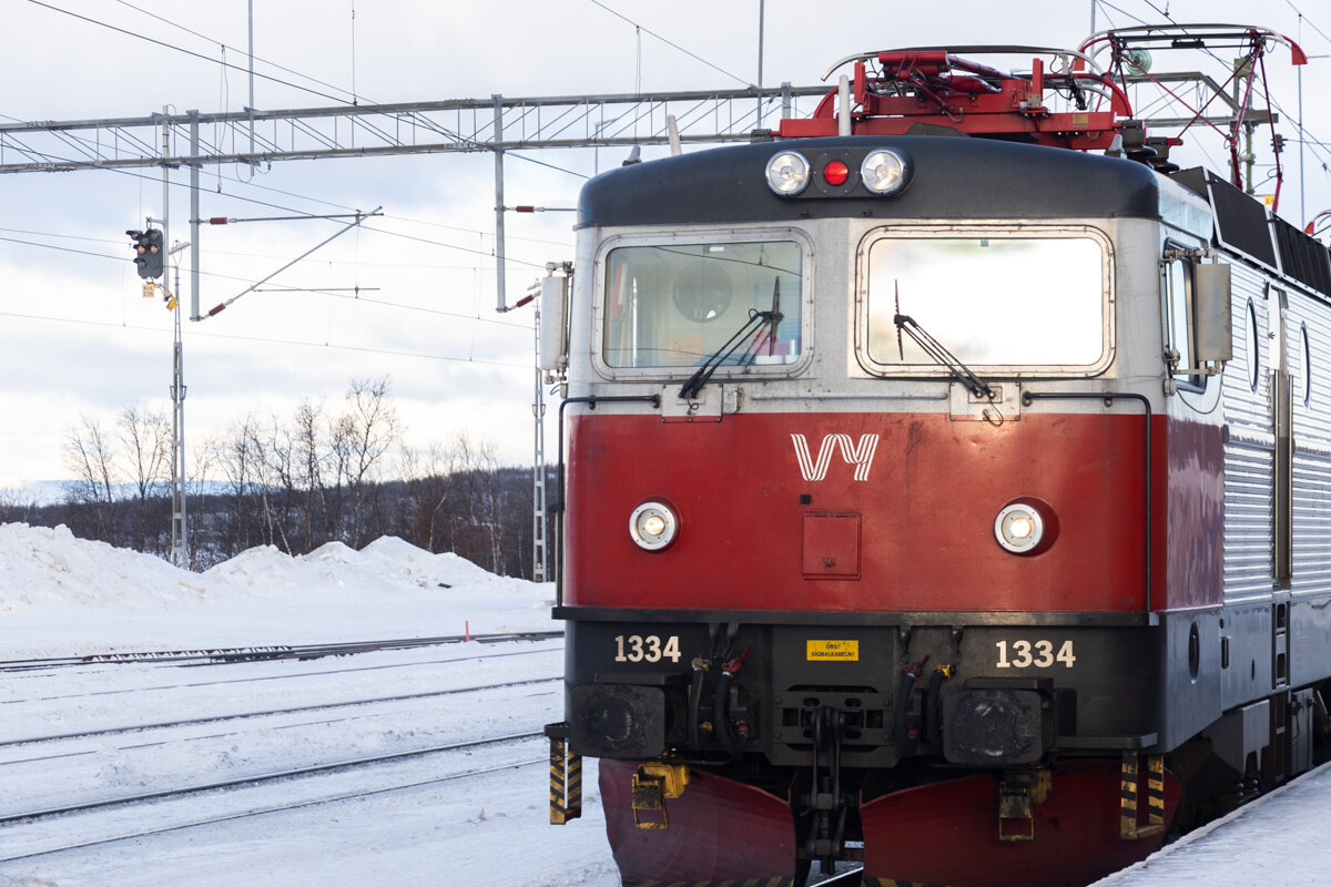 Train à Kiruna