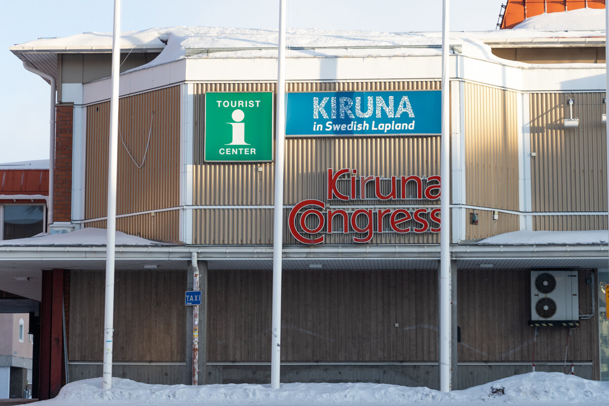 Visitor Center dans le vieux Kiruna